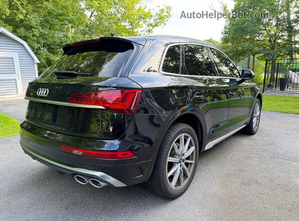 WA1B4AFY9M2015763 2021 AUDI SQ5 Черный Передняя правая четверть