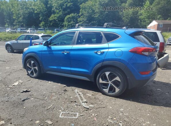 KM8J3CA22HU302905 2017 HYUNDAI TUCSON Blue Tył prawy