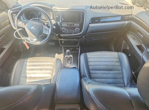 JA4AZ3A3XKZ044004 2019 MITSUBISHI OUTLANDER Blue ხელსაწყოთა პანელის ხედი