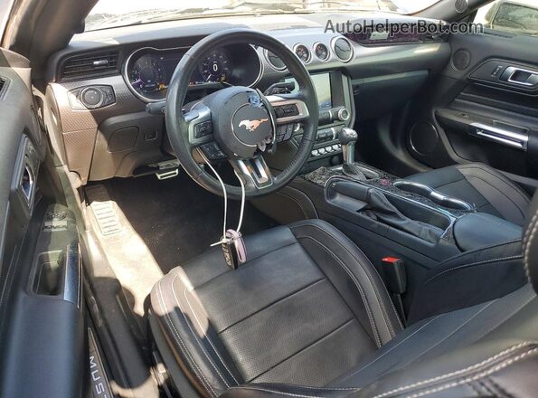 1FA6P8CF5N5112412 2022 FORD MUSTANG Black ხელსაწყოთა პანელის ხედი