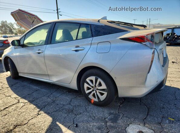 JTDKBRFU5J3591783 2018 TOYOTA PRIUS Silver Rear right