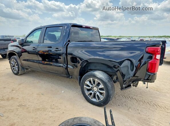 1GCPWDET8NZ228113 2022 CHEVROLET SILVERADO Black Հետևի աջ