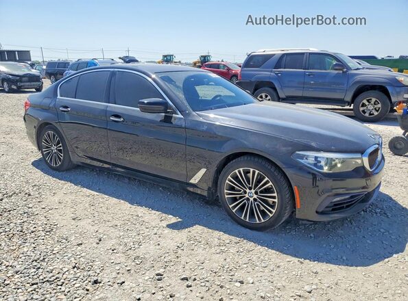 WBAJA7C38HG906929 2017 BMW 5 SERIES Черный Вид спереди