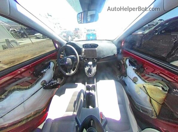 2HKRW1H52MH419942 2021 HONDA CR-V Red უკანა სავარძლების ხედი