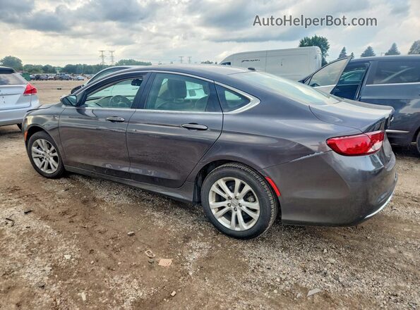 1C3CCCAB9GN127188 2016 CHRYSLER 200 Серый Задняя правая четверть