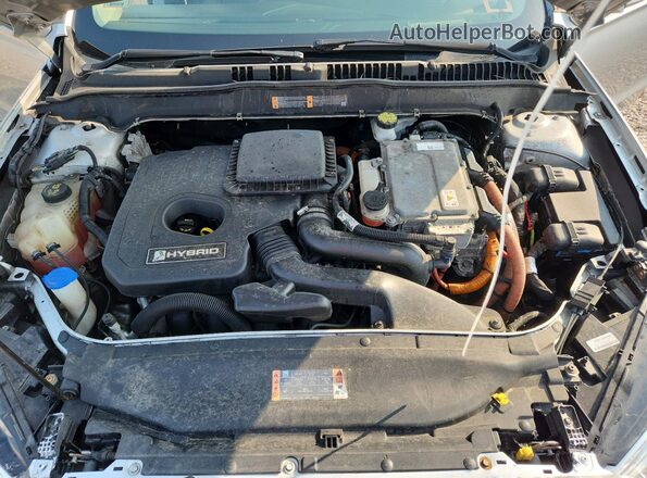 3FA6P0RU9KR187565 2019 FORD FUSION Серебряный Вид подкапотного пространства