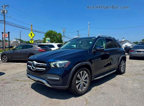 4JGFB4JB5LA160851 2020 MERCEDES-BENZ GLE Blue Задня права чверть
