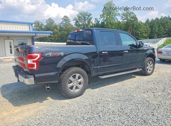 1FTEW1EG5JFA13034 2018 FORD F150 Black Przód prawy