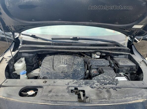 KNDMC5C12G6159054 2016 KIA SEDONA Black Widok naklejki z numerem VIN