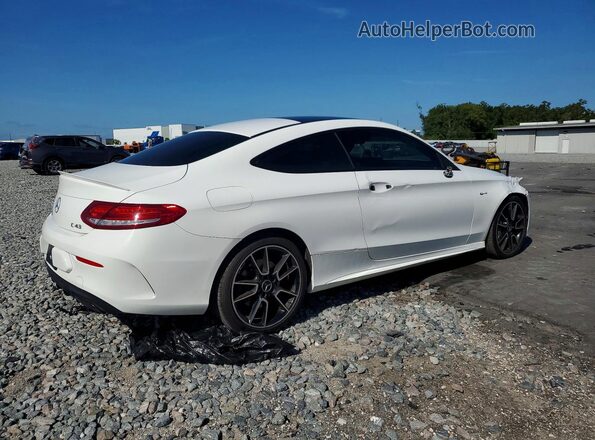 WDDWJ6EB8HF452927 2017 MERCEDES-BENZ C White Przód prawy