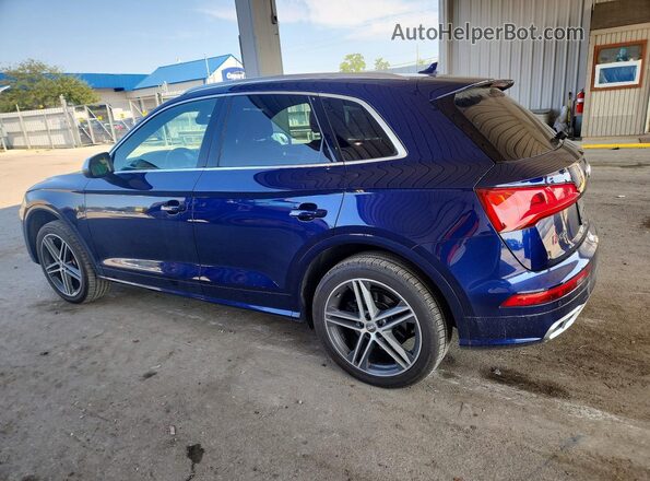 WA1A4AFY4J2148602 2018 AUDI SQ5 Blue Rear right