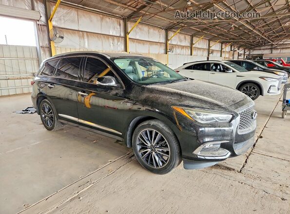5N1DL0MN0KC519576 2019 INFINITI QX60 Черный Вид спереди