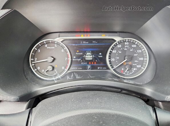 3N1AB8CV0RY208633 2024 NISSAN SENTRA Gray უკანა სავარძლების ხედი