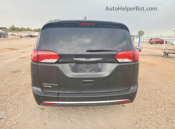 2C4RC1BG4HR543867 2017 CHRYSLER PACIFICA Black Widok wnętrza z przodu