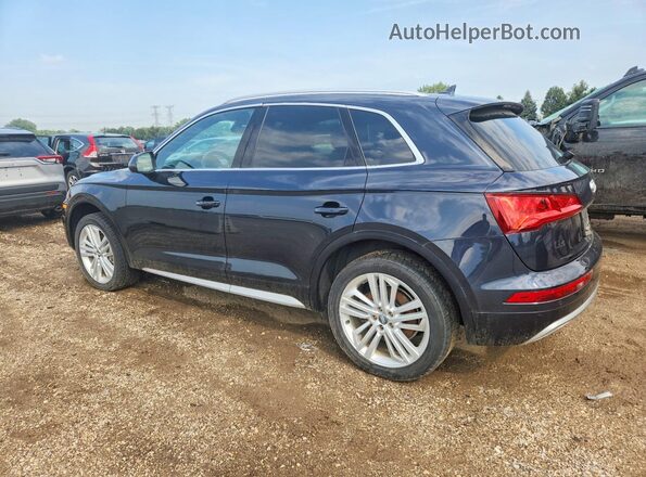 WA1BNAFY8J2133635 2018 AUDI Q5 Blue Tył prawy