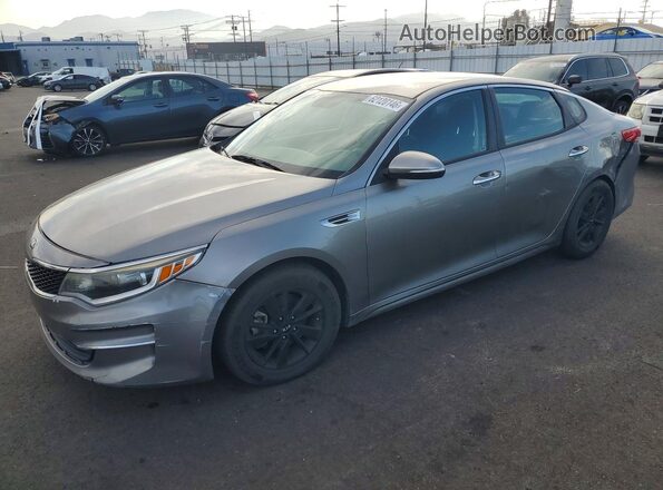 5XXGT4L31GG071526 2016 KIA OPTIMA Gray Tył lewy