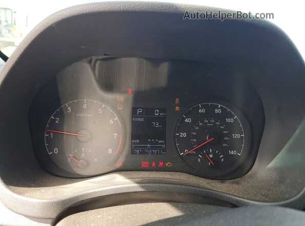 3KPC24A39KE040949 2019 HYUNDAI ACCENT Blue Widok tylnych siedzeń