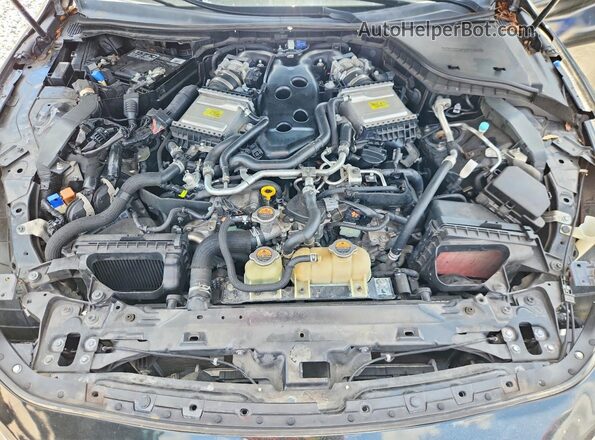 JN1EV7EL8HM552968 2017 INFINITI Q60 Black Շարժիչի բաժամունքի տեսք