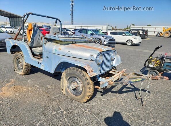 5754891579 1959 JEEP WRANGLER Blue Przód prawy