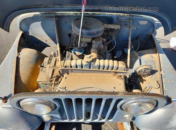 5754891579 1959 JEEP WRANGLER Blue Widok wnętrza z tyłu