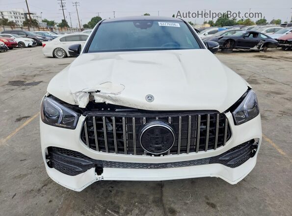 4JGFD6BB6MA185375 2021 MERCEDES-BENZ GLE White უკანა ხედი