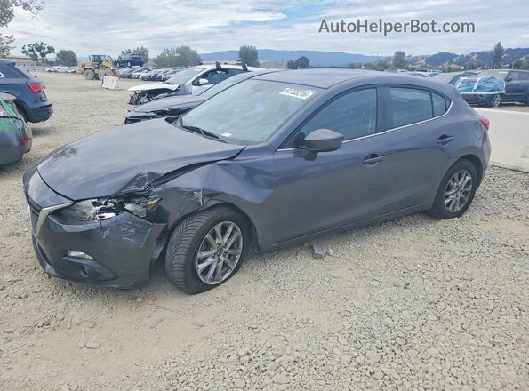 JM1BM1M79G1348779 2016 MAZDA 3 Gray Задня ліва чверть