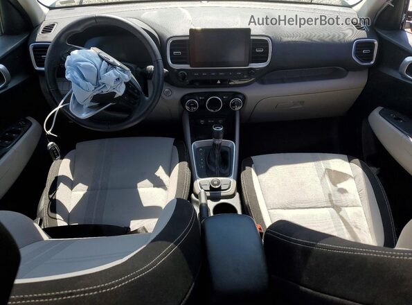 KMHRC8A38SU353034 2025 HYUNDAI VENUE White Вид щитка приладів