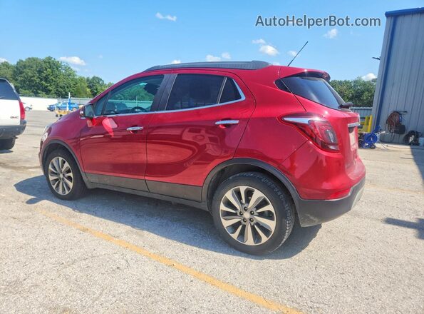 KL4CJASB4KB781105 2019 BUICK ENCORE Красный Задняя правая четверть