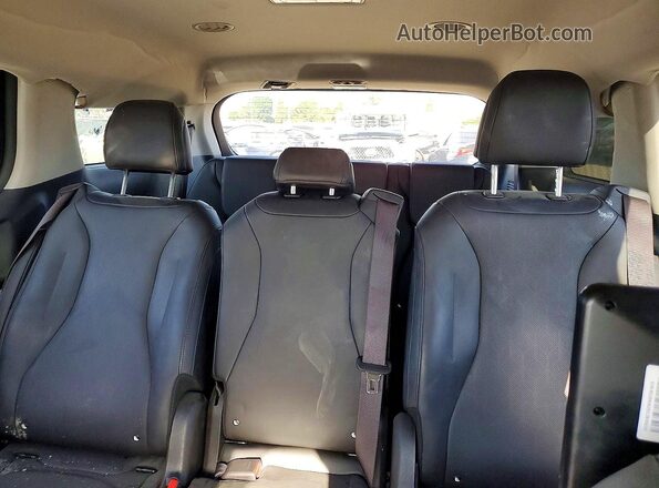 KNDNE5H32N6084863 2022 KIA CARNIVAL Gray Widok wnętrza z tyłu