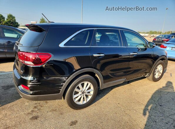5XYPG4A5XLG612281 2020 KIA SORENTO Black Передня права чверть