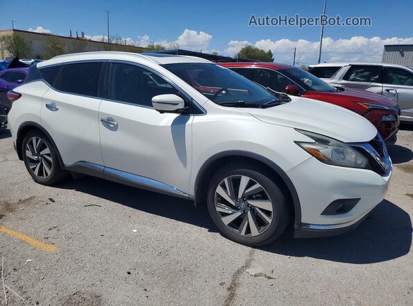 5N1AZ2MG4HN149874 2017 NISSAN MURANO White Դիմացի տեսք
