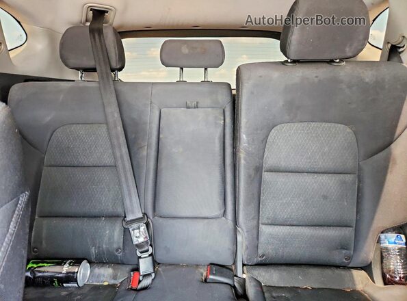 KM8J23A46JU802267 2018 HYUNDAI TUCSON Black უკანა სალონის ხედი