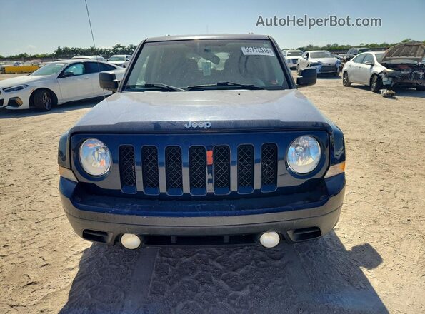 1C4NJPBA7GD693461 2016 JEEP PATRIOT Blue უკანა ხედი