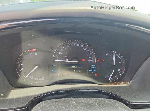 1GYKNERS2HZ206756 2017 CADILLAC XT5 Черный Вид задних сидений