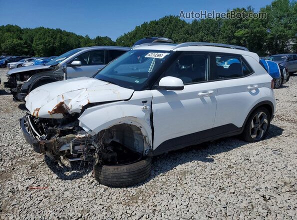 KMHRC8A38SU353034 2025 HYUNDAI VENUE White Задня ліва чверть