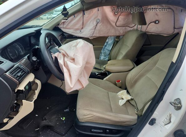 1HGCR2F75GA240458 2016 HONDA ACCORD White Widok deski rozdzielczej