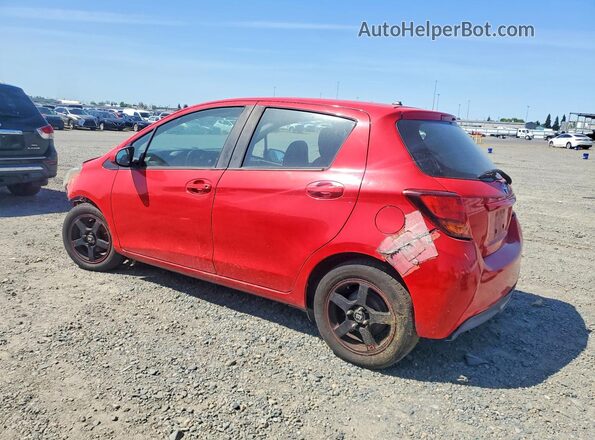 VNKKTUD30GA062568 2016 TOYOTA YARIS Red Հետևի աջ