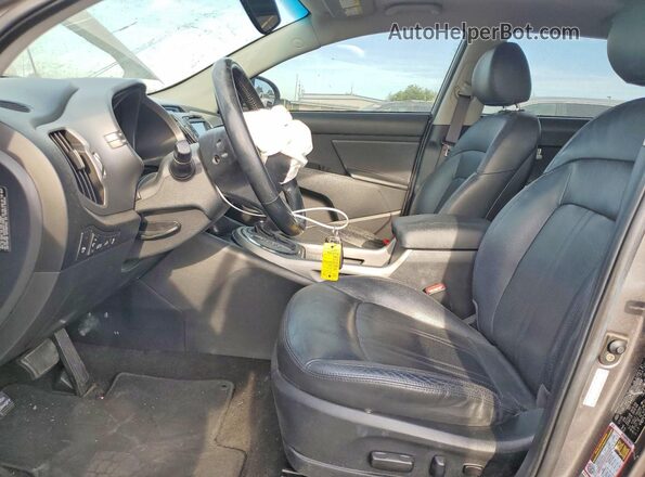 KNDPC3AC9G7842577 2016 KIA SPORTAGE Gray Widok deski rozdzielczej