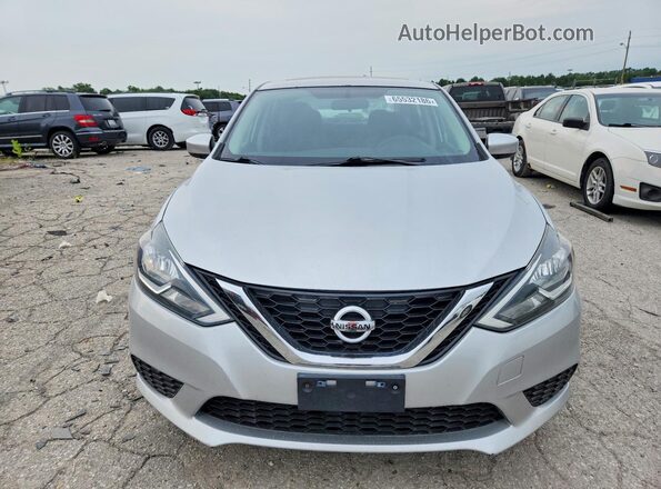 3N1AB7APXGY304510 2016 NISSAN SENTRA Silver Հետևի տեսք