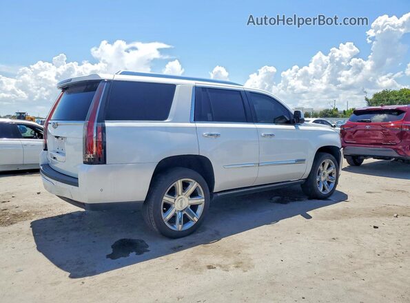 1GYS3CKJ8JR256997 2018 CADILLAC ESCALADE White Delantero derecho