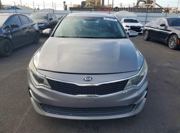 5XXGT4L31GG071526 2016 KIA OPTIMA Gray Widok z tyłu