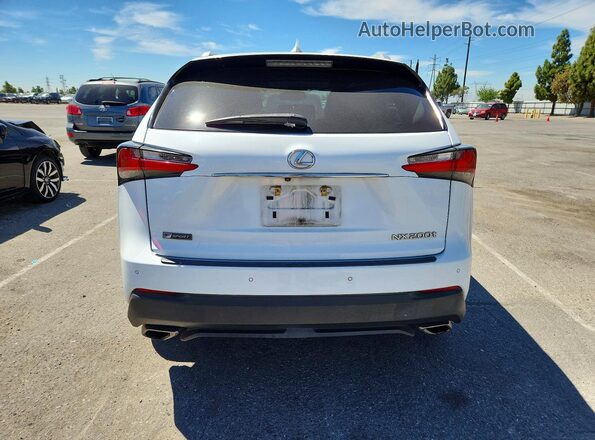 JTJYARBZ8G2029127 2016 LEXUS NX White Widok wnętrza z przodu