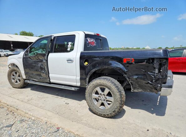 1FTEW1C57JKC45241 2018 FORD F150 White Trasero derecho