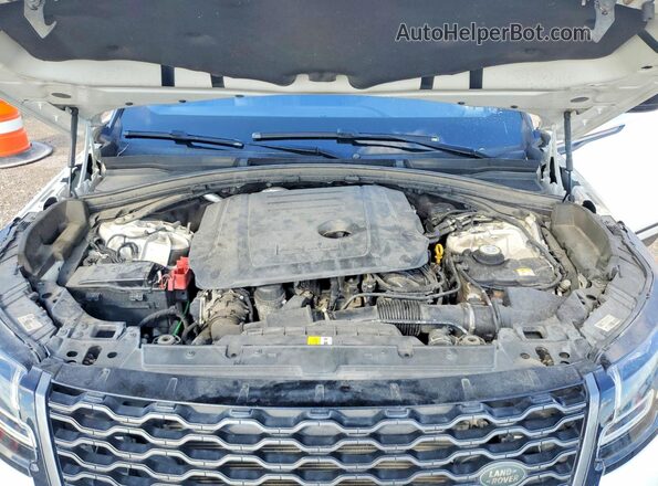 SALYL2RN5JA771191 2018 LAND ROVER RANGE ROVER White ძრავის განყოფილების ხედი