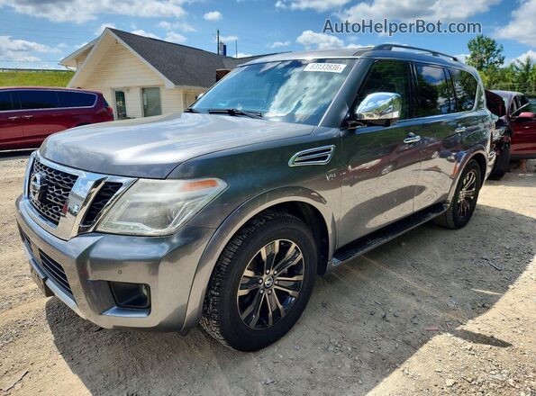 JN8AY2NE8H9702950 2017 NISSAN ARMADA Black Հետևի ձախ