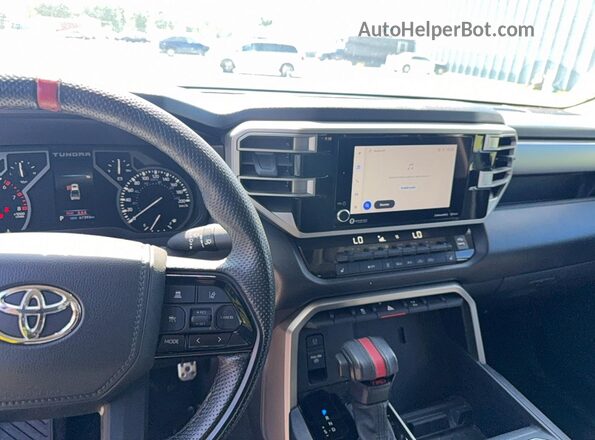 5TFLA5DA9PX099011 2023 TOYOTA TUNDRA Green უკანა სავარძლების ხედი
