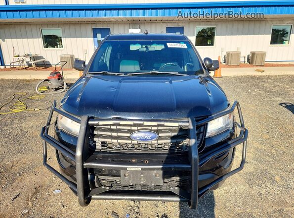 1FM5K8AR2JGC17212 2018 FORD EXPLORER Black Vista trasera