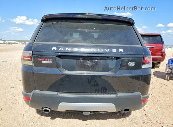 SALWR2EF7GA543996 2016 LAND ROVER RANGE Black წინა სალონის ხედი