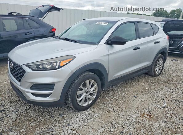 KM8J2CA47KU896659 2019 HYUNDAI TUCSON Серебряный Задняя левая четверть