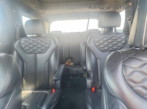 KM8R74HE5NU451544 2022 HYUNDAI PALISADE Gray უკანა სალონის ხედი